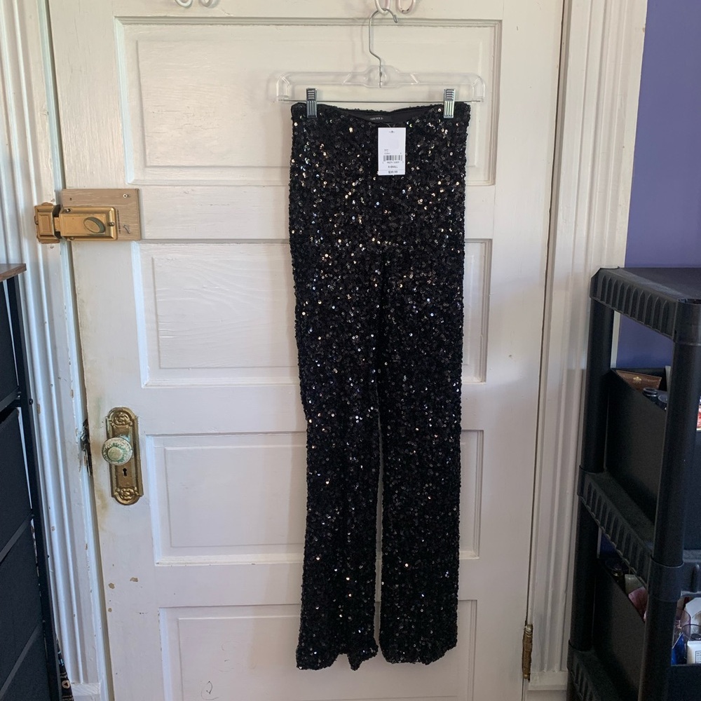 NWT Forever 21 Sequin Pants Size XS